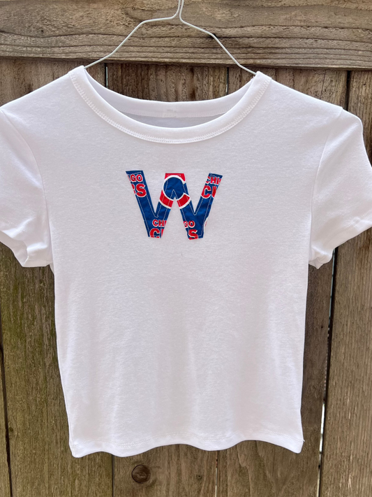 Cubs W Baby Tee